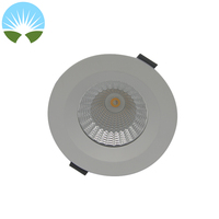 Montage en surface intérieur 12w 18w 24v cct réglable 2000-6000k led downlight dimmable cct encastré cob led downlight