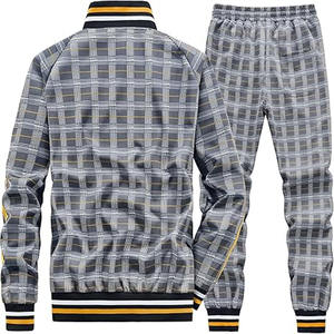 Vendeur Crop Survêtement Hommes Tech Hommes Survêtement Ensemble Logo Personnalisé Jogging Sportswear Hommes Sport Survêtement Nouveau Design à bas prix - Product Image 3