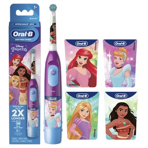 Brosse à dents à batterie pour enfants Oral-B avec D isney Princess, pour enfants de 3 ans et plus - Product Image 5