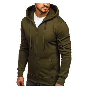 Classique hommes fermeture éclair sweats à capuche mode sweat confortable vêtements d'extérieur décontractés moderne Streetwear chaud Style quotidien grande taille - Product Image 6