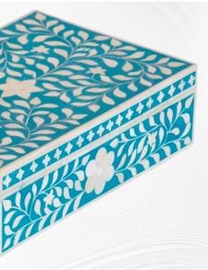 กล่องเครื่องประดับหรูหรา2ชั้นแบบสี่เหลี่ยมสไตล์โมเดิร์นเป็นมิตรกับสิ่งแวดล้อมทำด้วยมือสำหรับการจัดเก็บเครื่องประดับของผู้หญิง - Product Image 3