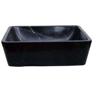 ECM-D6916-CUENCA DE PIEDRA MARMOL NEGRO - Product Image 1