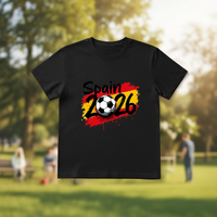 Camiseta Casual Unisex de Manga Corta con Cuello Redondo, 210 g/m², 100 % Algodón Jersey, con Estampado DTF, Transpirable y Duradera, Talla 3XL
