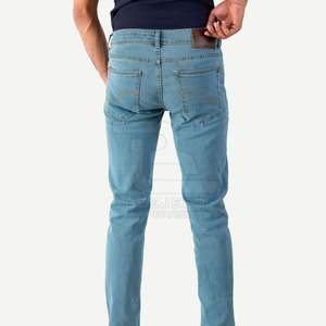 Venta al por mayor bajo MOQ Jeans pantalones para hombres por encargo último diseño hombres Jeans pantalones para la venta - Product Image 3