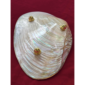 Vaisselle en nacre d'origine du Vietnam, plateau de service incrusté pour restaurants en gros. - Product Image 6