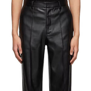 Top Quality Latest Design Washed <b>Men</b> <b>Leather</b> <b>Pants</b> Wholesale Design Your Own Logo <b>Leather</b> <b>Men's</b> <b>Pants</b> - Product Image 6