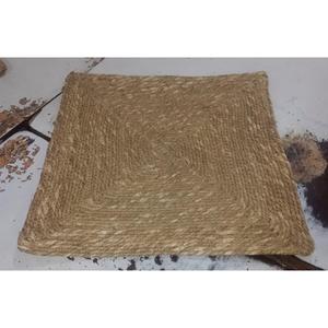 Elegante Mantel Individual Cuadrado Tejido a Mano, Natural, para Comedor, Estilo Rústico Ecológico, Mantel Individual de Diseño - Product Image 2