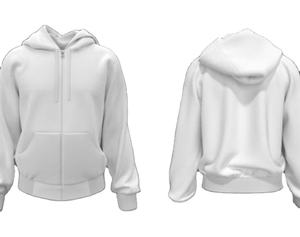 Sweat-shirt à capuche unisexe moderne avec fermeture éclair, en tissu polaire basique, nylon/coton 220g, doux, chaud et confortable pour l'hiver, vente en gros, sweats personnalisés pour hommes - Product Image 1