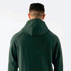 Sweat-shirt à capuche à manches longues en polaire pour homme, taille plus, sweat-shirt uni, survêtement de sport pour la course à pied - Product Image 5