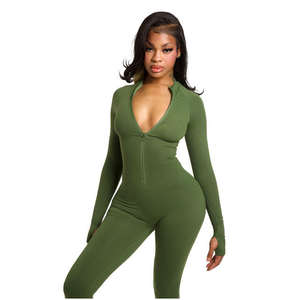 Suits 2026 Hot Utility Casual Super <b>Elasticity</b> Loungewear Women Sets <b>Fold</b> <b>Over</b> Quick Dry Long Sleeves Workout Clothes Women - Product Image 4