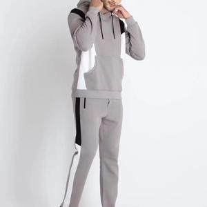 Conjunto de Sudadera con Capucha y Pantalones Deportivos de Dos Piezas para Hombre, 100% Algodón, Felpa, Estampado, Transpirable, para Invierno - Product Image 5