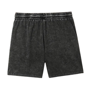 Proveedor superior Hombres Belleza Imprimir Nueva llegada con logotipo propio Calidad superior Fácil de lavar Hombres Ropa exterior Pantalones cortos de lavado ácido - Product Image 2