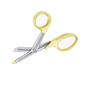 Ciseaux universels de haute qualité Ciseaux universels coudés sur le côté dentelés à l'intérieur Ciseaux utilitaires en acier inoxydable de 7" - Product Image 4