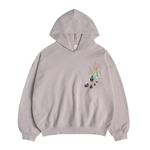 Luxury Brand Custom 500 Gsm 600 Gsm Hoodie Drop Shoulder Hoodies for <b>Man</b> 100% Cotton Oversized Best Quality Heavyweight Hoodie - Product Image 4