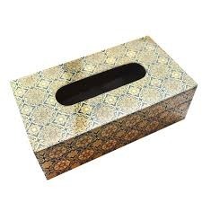 Boîte en MDF multi-usage de style Love, porte-mouchoirs en résine avec motif floral pour usage domestique et commercial, artisanat - Product Image 6