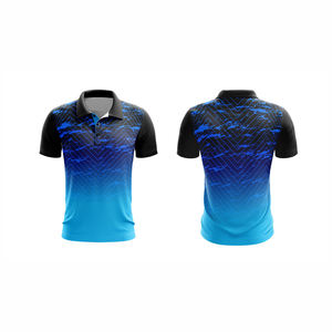 Camiseta deportiva 2026 Poliéster de secado rápido personalizable para Polo para hombre Diseño transpirable y estampado - Product Image 2