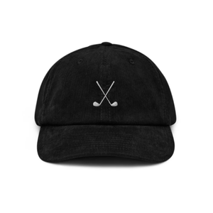 Casquette de baseball sportive en toile de velours côtelé non structurée 6 panneaux à bord semi-incurvé Logo de broderie 2D personnalisé quantité minimale de commande bas extérieur fabriqué au Vietnam - Product Image 3