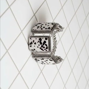 925 Sterling Silver Multi-Gemstone ID <b>Bracelet</b> Natural Dalmation Jasper Healing Stone for Party or Gift - Product Image 6