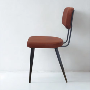 Chaise de salle à manger moderne VERONA Premium avec siège et dossier rembourrés, pieds en métal de luxe pour hôtel, restaurant, usage domestique - Product Image 4
