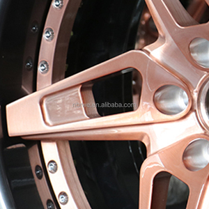 Cerchi Forgiati Simmetrici Personalizzati in Oro Rosa da 18, 19, <span class=keywords><strong>20</strong></span>, 21, 22 Pollici, Specifiche Personalizzate, per BMW, Audi, Mercedes-Benz - Product Image 4