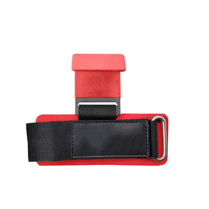 ตะขอสำหรับยกที่มีแผ่นรองข้อมือแบบปรับได้บุนวมหนาไม่ลื่นเคลือบสำหรับงานหนัก - Product Image 6