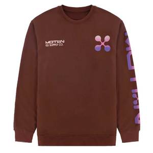 เสื้อสเวตเตอร์คอกลมผ้าขนแกะคุณภาพสูงสำหรับผู้ชายเสื้อสเวตเตอร์ผ้าฝ้าย100% ไซส์6XL - Product Image 1