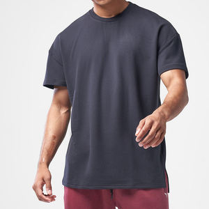 2023 personalizado hombres Casual gimnasio camiseta sin mangas chaleco 250 Gsm verano Waffle Vintage lavado secado rápido-venta al por mayor - Product Image 6