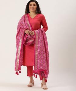 Fork Style Boutique Design Robe Avec Dupattas Pakistanais Salwar Kameez Costume pour Femmes Eid - Product Image 6