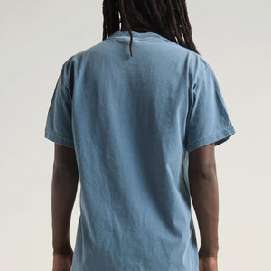 Wholesale Factory Price <b>Mens</b> Fashion Short Sleeve Tshirts Workout Oversize <b>Pullover</b> Solid Color Casual Tees - Product Image 4