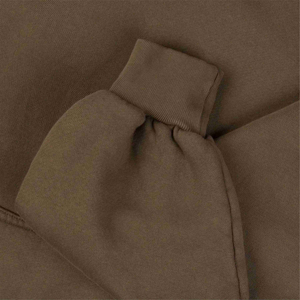 Luxe 100% français Terry lourd surdimensionné manteau d'hiver sweat à capuche personnalisé avec Logo brodé produit en coton en gros - Product Image 4