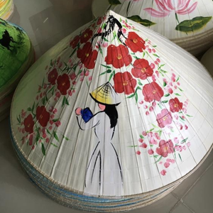 Sombrero cónico de bambú de primera calidad | Tradicional Non La | Venta al por mayor de recuerdo cultural - Product Image 3