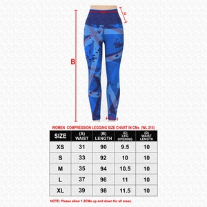 Leggings de Yoga Blaze Fight Wear con Cintura Elástica, Personalizables, de Cintura Alta, Transpirables, Antiestáticos, Tallas Grandes, Color Sólido - Product Image 5