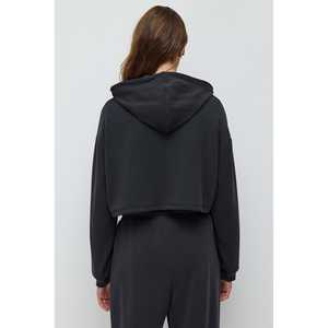 Sudadera Corta con Capucha de Textura Suave para Uso Diario - Product Image 5