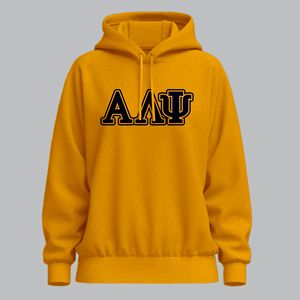 Custom Streetwear High Quality Alpha Lambda Psi Soror Embroidery Women Hoodie Long Sleeve <b>Drop</b>-shoulder hoodies for woman - Product Image 6