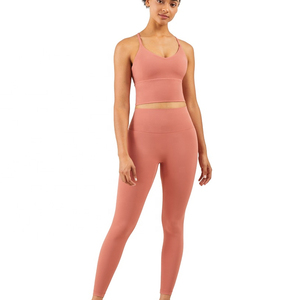 Women's Mid Waist Comfortable Stretchable Fitness <b>Leggings</b> Latest Design in <b>Knitted</b> Fabric Reasonably Priced Yoga <b>Leggings</b> - Product Image 2
