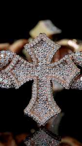 Pulsera Cruzada Chapada en Rodio con Diamantes Moissanite VVS, Plata de Ley 925, Estilo Hip Hop, Unisex, para Uso Diario - Product Image 6