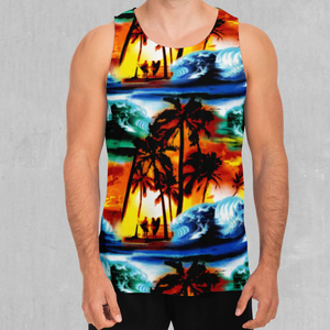 2025 Custom Sublimation Printed Breathable Seamless <b>Men's</b> Gym Tank Tops Sports <b>Singlets</b> New Fashion Design Tank Top <b>for</b> <b>Men</b> - Product Image 1