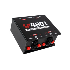 Boîte DI Active Simplefly SF4801 2 Entrées/2 Sorties, Convertisseur <span class=keywords><strong>Audio</strong></span> Équilibré/Non Équilibré, Réponse en Fréquence 20Hz-20kHz pour Utilisation Scène et <span class=keywords><strong>Studio</strong></span> - Product Image 1