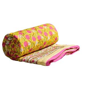 Tissu de coton de couette imprimé personnalisé de haute qualité avec couture à la main meilleure couverture de literie au prix - Product Image 3