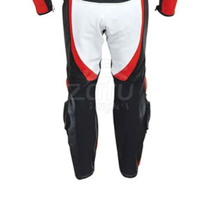 Traje de moto para hombre al por mayor hecho de cuero genuino Traje de moto Ropa deportiva Ropa de carreras de motos - Product Image 6