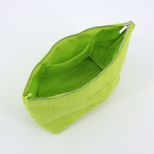 Borsa per il Trucco di Alta Qualità in Spugna di Lusso Personalizzata Astuccio Cosmetico in Spugna Pochette da Viaggio per Toilette Borsa con Cerniera per il Trucco <span class=keywords><strong>Beauty</strong></span> <span class=keywords><strong>Case</strong></span> - Product Image 3