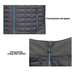 Gilet coupe-vent léger pour hommes de luxe en gros Gilet chaud sans manches avec caractéristiques de gilet et gilet - Product Image 5