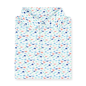 Vente en gros de chemises polo pour hommes avec impression par sublimation design personnalisé pour jouer au golf chemises faciles à porter à séchage rapide - Product Image 5