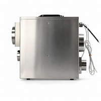 Déshumidificateur Électrique Compact à Rotor Déshydratant 0,45 Kg/h, Débit d'Air 10-120 m³/h, Affichage Numérique, Contrôle de l'Humidité pour Serres