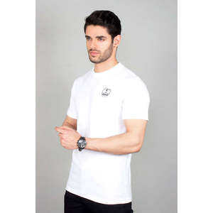 GUAZ 100% Cotton Crew Neck T-Shirt Slim Fit Jersey 300 Grams Screen <b>Print</b> with Custom Logo Solid Pattern - Product Image 2