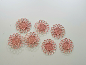 แผ่นแขวนหญ้าทะเลข้อมูลสีทอง99ชิ้นสำหรับตกแต่งบ้านและสวน - Product Image 3