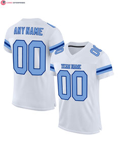 Venta al por mayor camisetas de fútbol americano uniformes de fútbol americano sublimación aceptada tamaños personalizados colores aceptados - Product Image 4