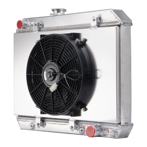 GTGMOTO 4 Row Radiator Shroud Fan pour <span class=keywords><strong>Pontiac</strong></span> <span class=keywords><strong>LeMans</strong></span> Tempest GTO 5.3L V8 1965-1967 - Product Image 1