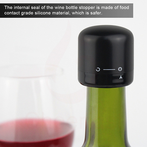 <span class=keywords><strong>Bouchon</strong></span> à <span class=keywords><strong>vin</strong></span> noir, en plastique, réutilisable, rangement et conservation du <span class=keywords><strong>vin</strong></span> - Product Image 6