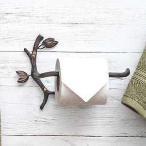 Porte-papier hygiénique classique en fer de ferme pour la décoration de salle de bain offrant une durabilité durable et un look de maison élégant - Product Image 2